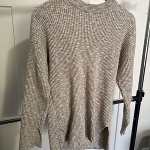 Abercrombie & Fitch Ribbed Knit Sweater Dress